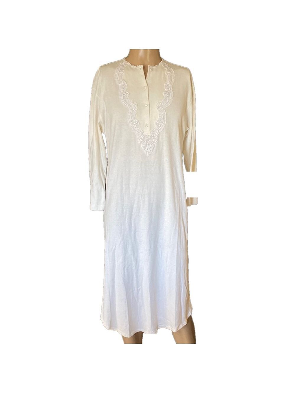 Verena Elegant pale yellow Lace Trim Sleepwear